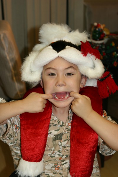Pictures November 2004 Adam and Arika School pics Santa parade 223.jpg