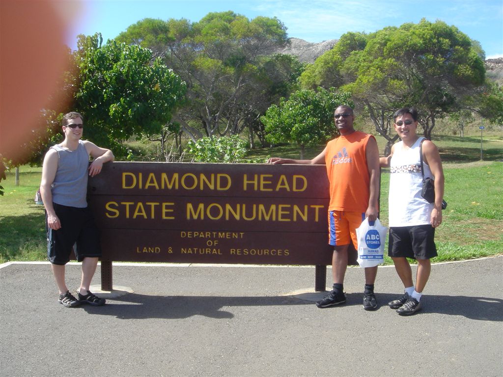 Just starting our climb, can't ppl take pics properly!