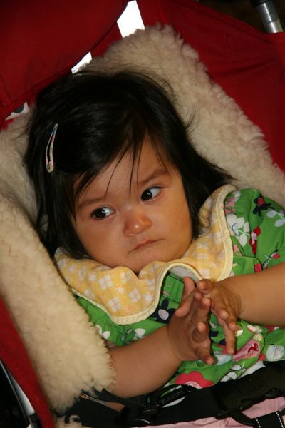 The most contented baby you'll ever meet!