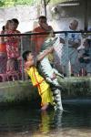 Good LORD! The real Crocodile hunter!