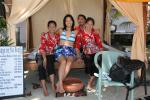 Massage ladies on beach
