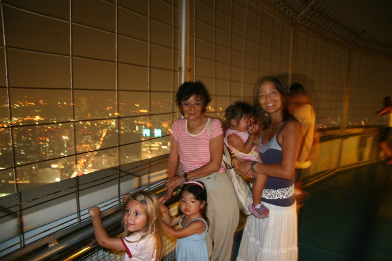 On top of Bangkok Tower (88 storeys)