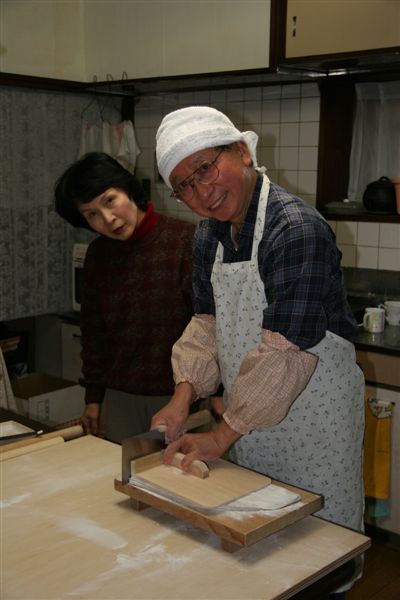 Iron Chef soba noodle master