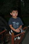 Remember NOT to play with luggage carts, right Cameron?