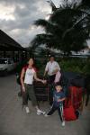 Koh Samui airport is completely outdoors