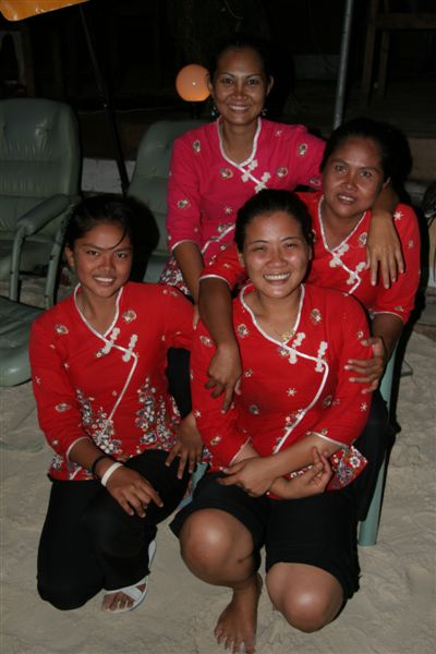 Beach massage ladies
