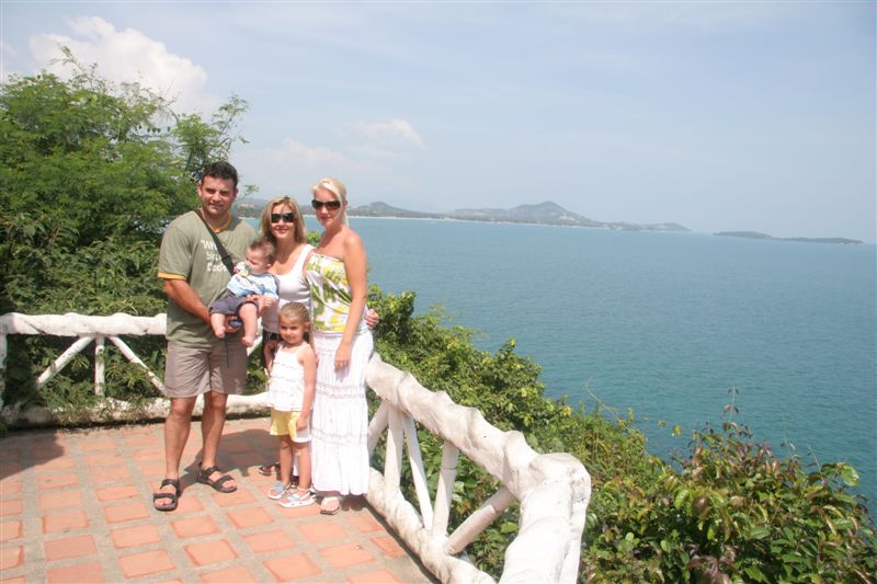 Look out point (right: Tina's friend is Nicole)