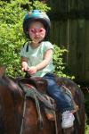 Mei Lin rides in style