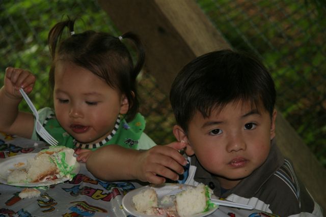 Mei Lin are you eating again?