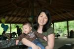 Mommy with Nancy Jr.