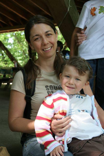 Mom and Sofia (3yrs)
