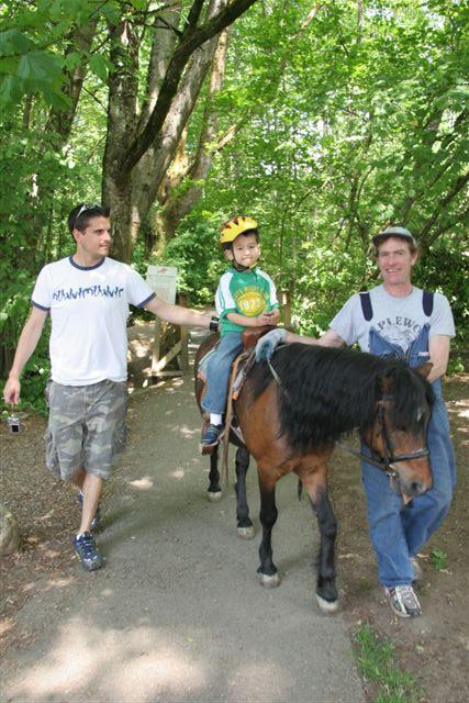 Roger: Slow down, I can't keep up to this thoroughbred animal