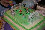 Soccer cake- where's the ball?