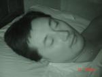 Finally Allen gets Alex sleeping!