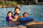 Ah! Much anticipated pool time!