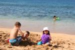 Kendra: Burying people is fun!