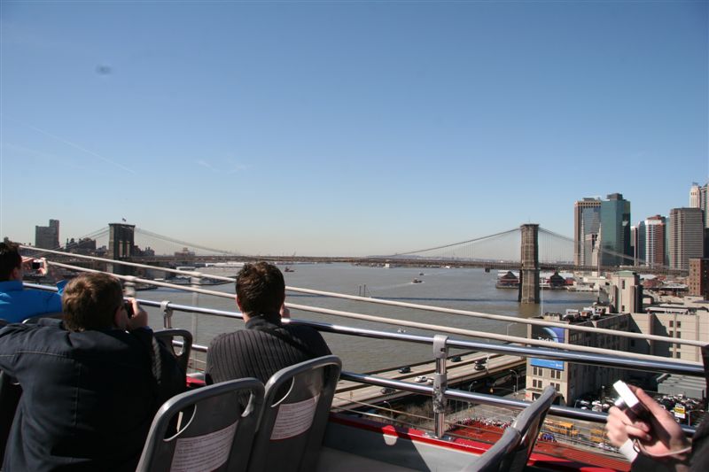 View from brooklyn bridge from Manhattan bridge