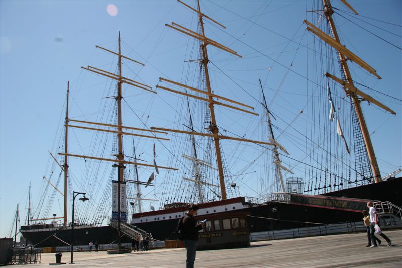 Pier 17 - tall ships