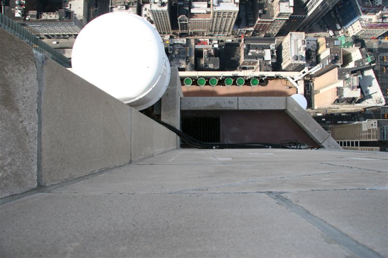 Adrian took this while holding his camera outside the cage - scary!