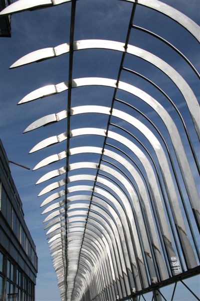 The fence that inhibits would be daredevils or free jumpers