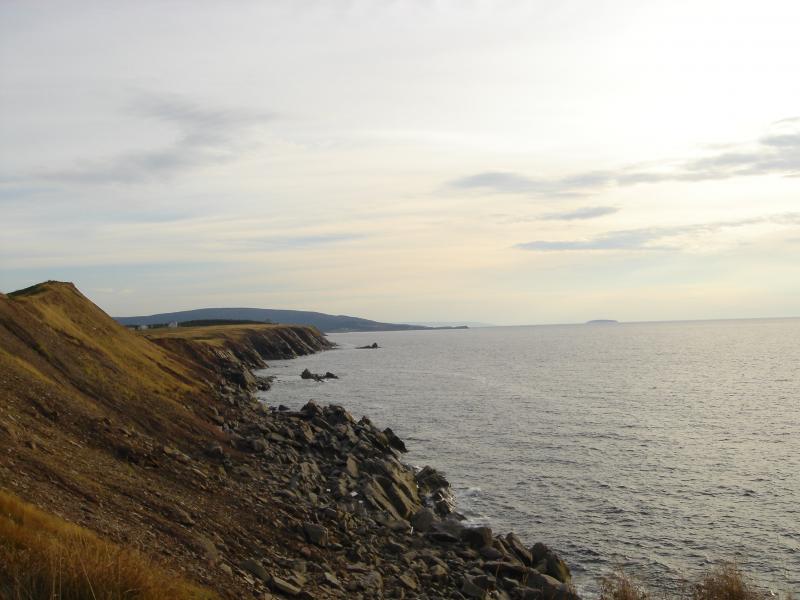 The start of Cape Breton Trail
