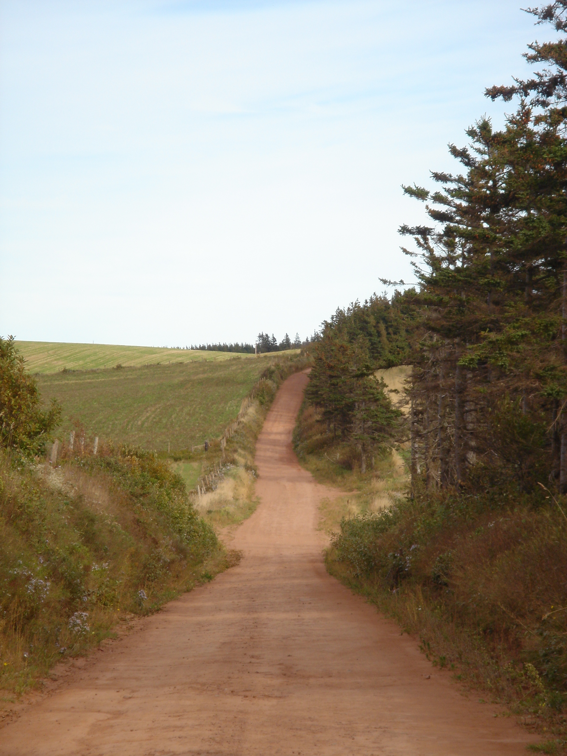 PEI red dirt road