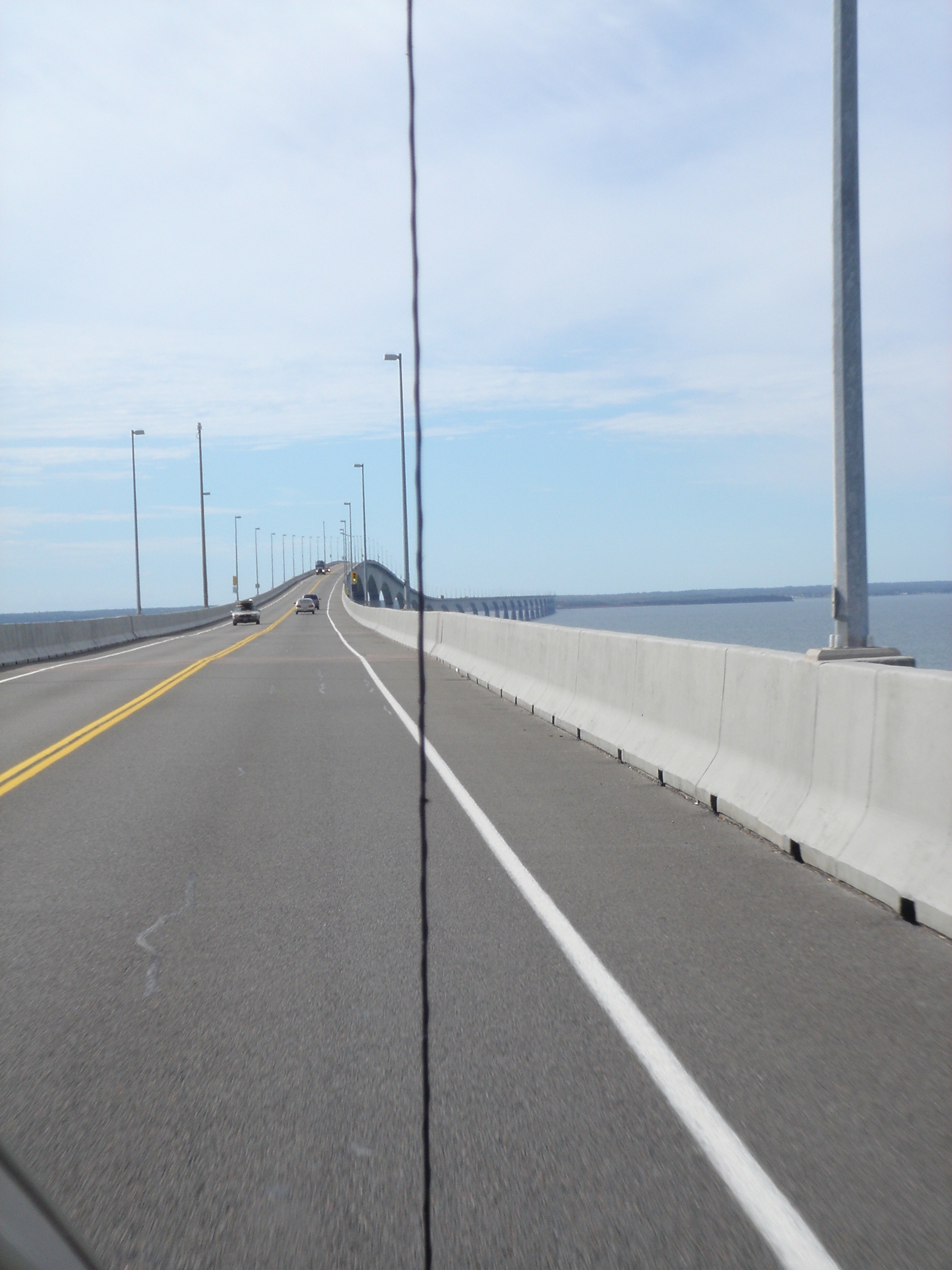 You try hanging out the window while driving to take a picture.