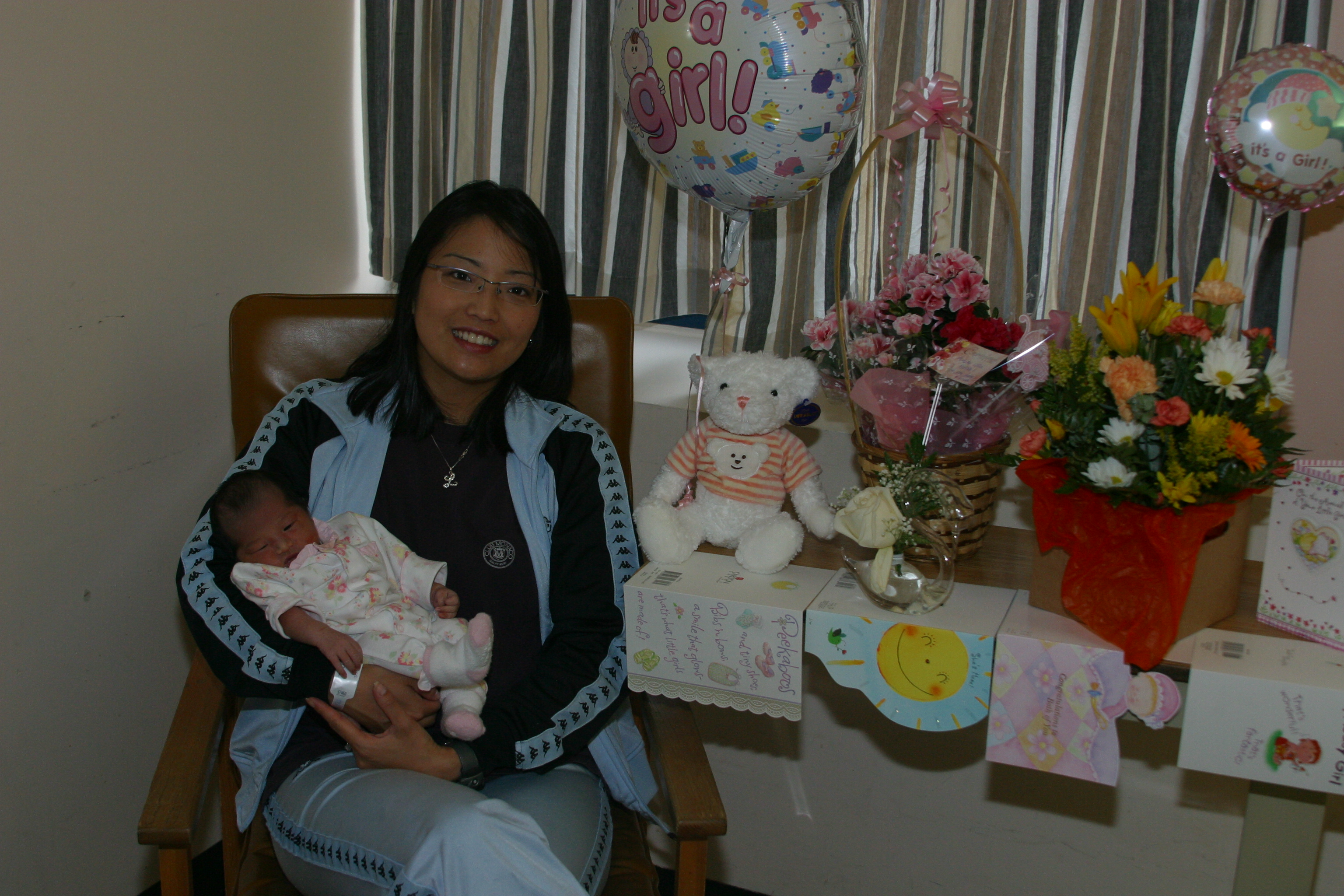 Flowers and greetings