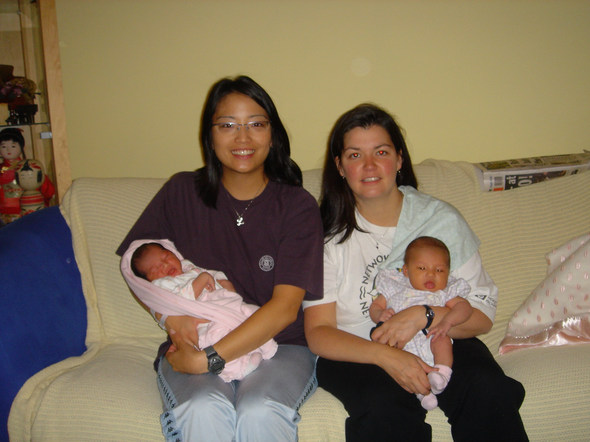 Cousins: Baby Kendra May 18, Baby Mei-lin May 7, 2004
