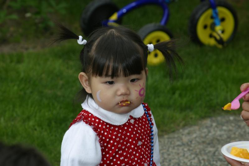 At Arika's 2nd Birthday Party