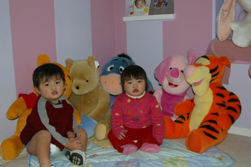 Pooh and friends