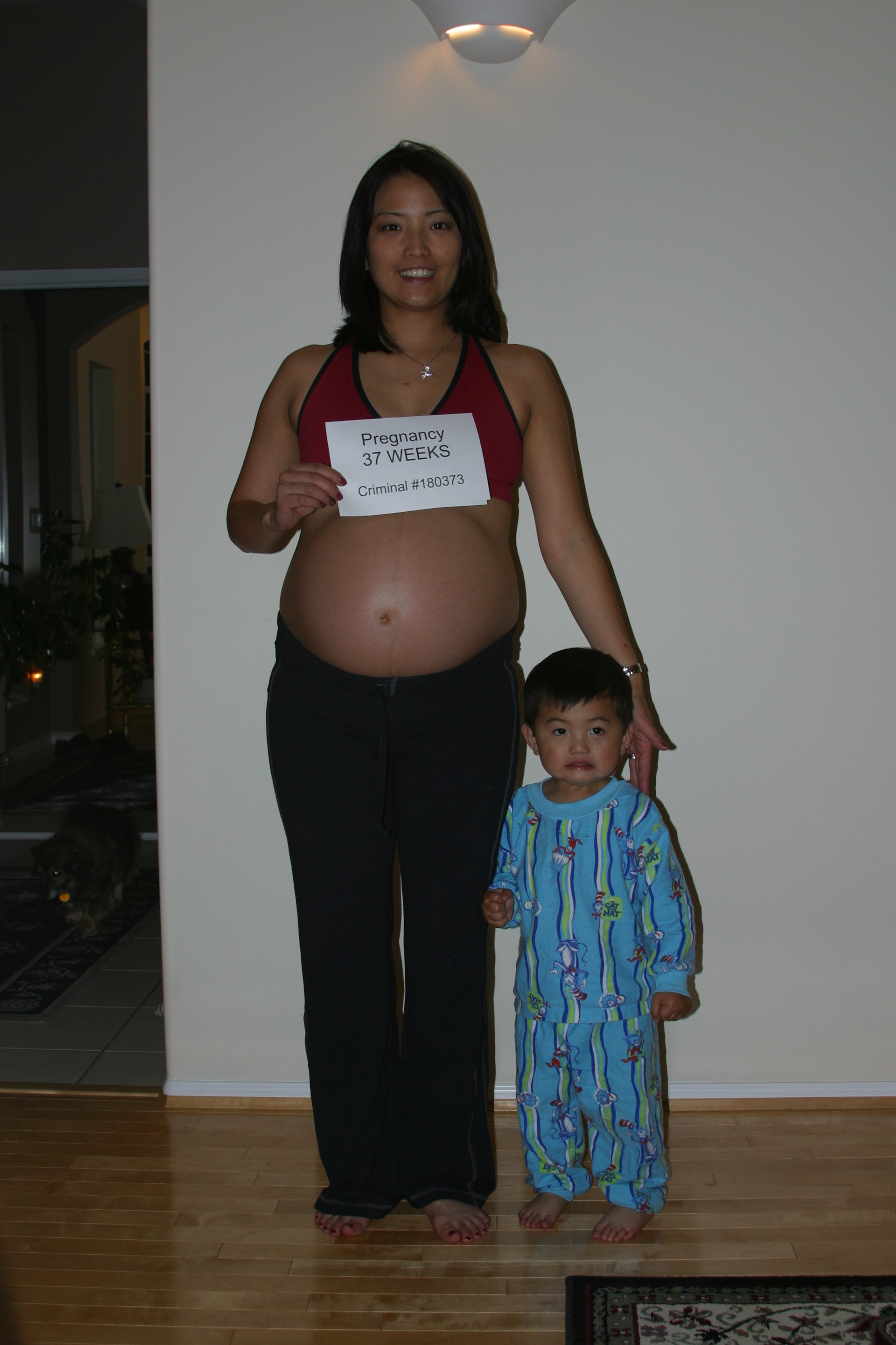 9 months pregnant! soon to burst!