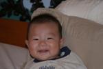 First smiles for Kobe!