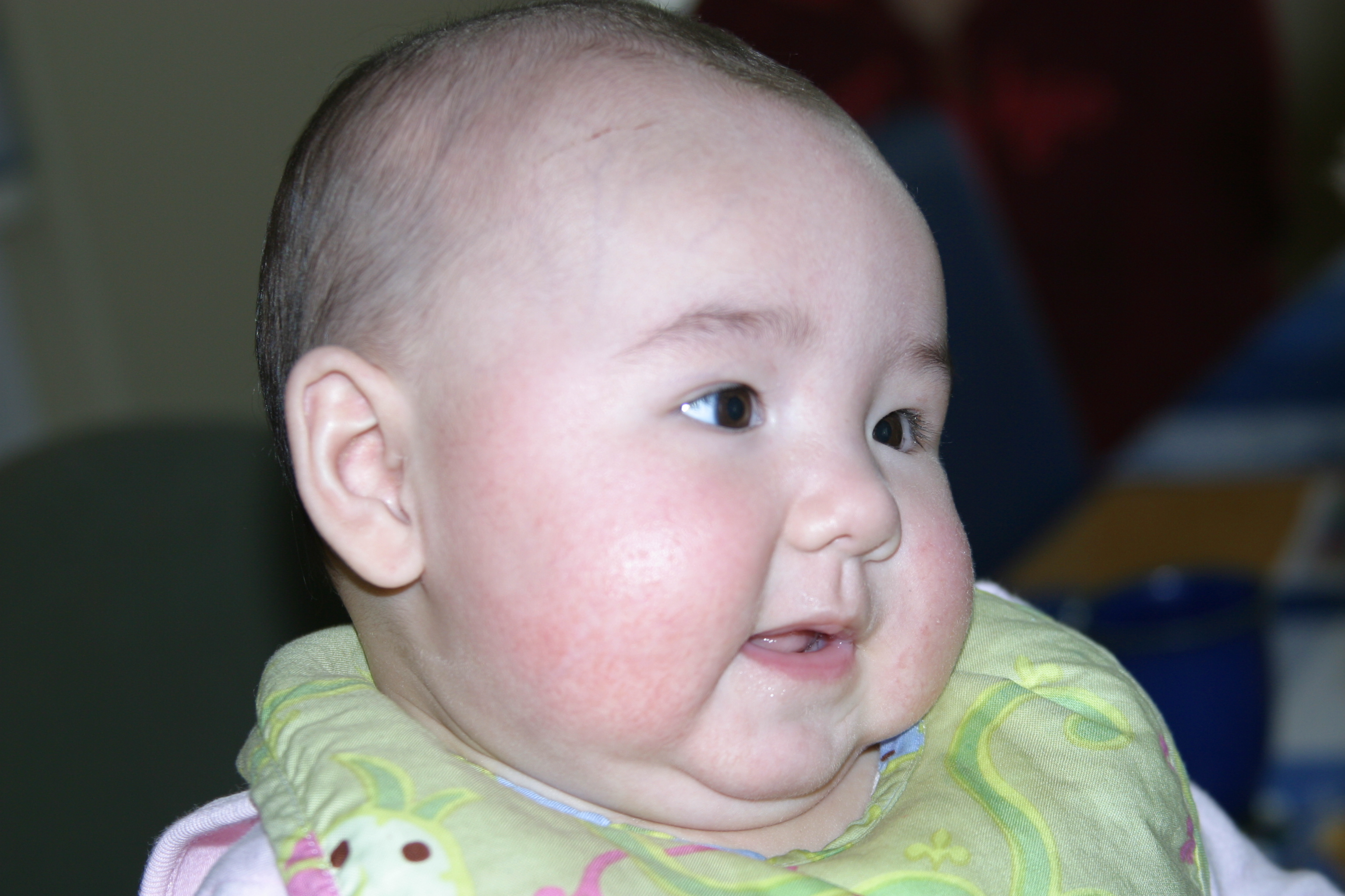 Tia at 4 months old