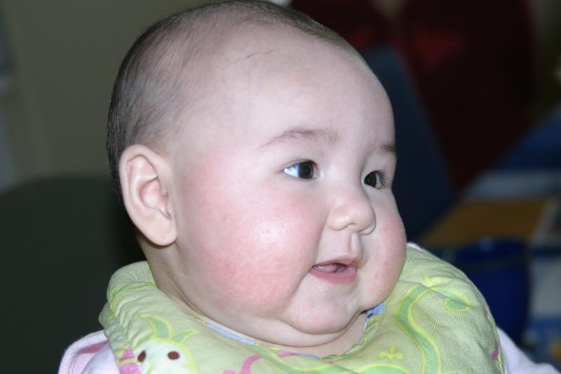 Tia at 4 months old