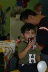 Are you sneaking a sip of Daddy's pop?