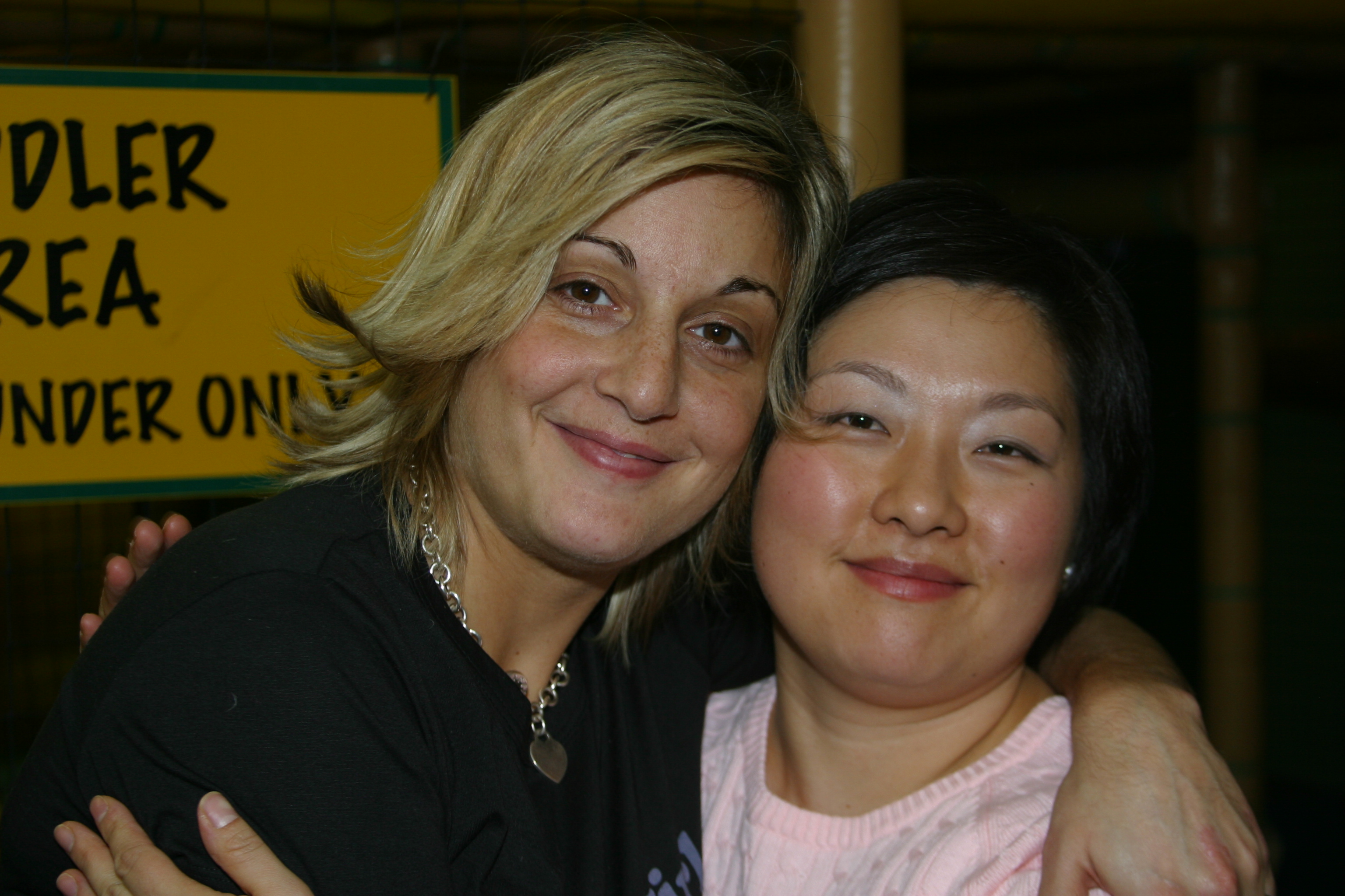 Tina and Cecilia