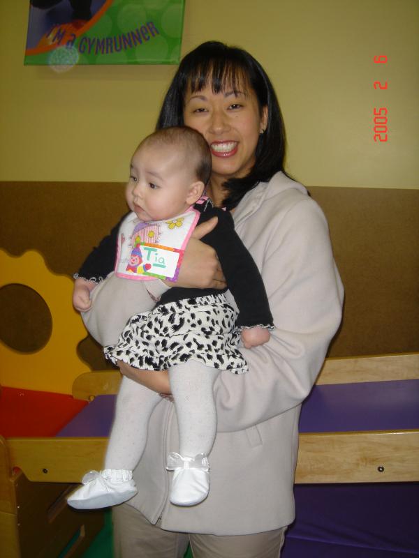 Tia in her leopard skirt! Rrrrrrar!