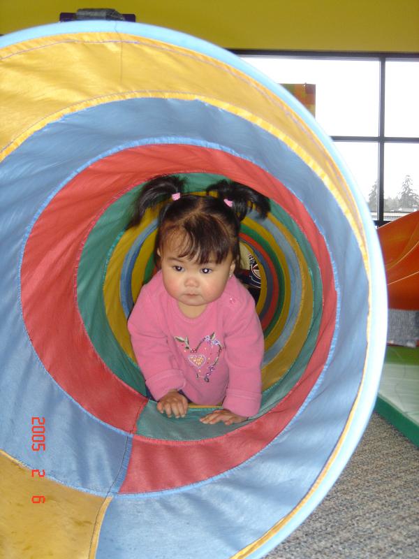 Autumn in the tunnel