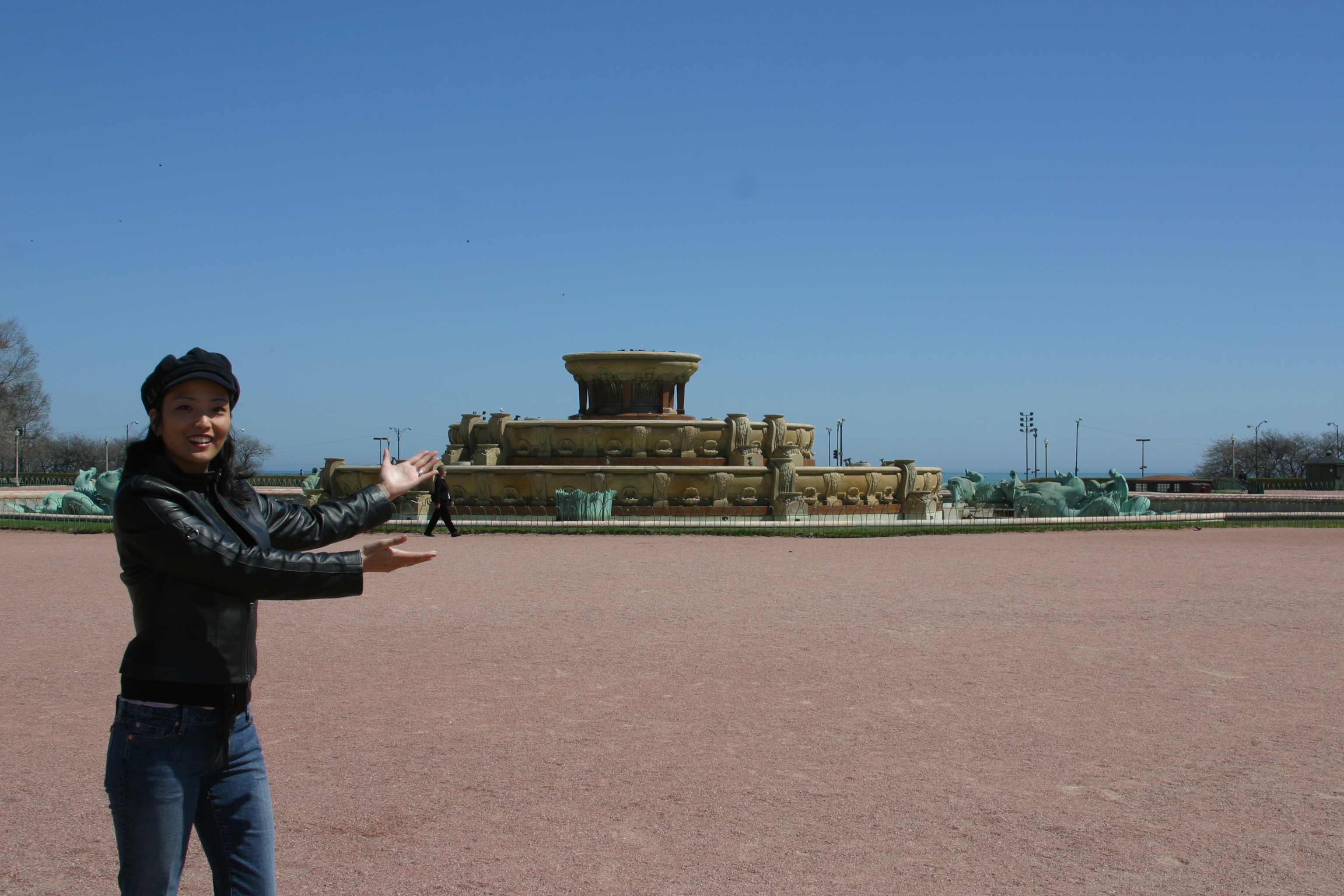 Buckingham Fountain - not in operation sadly