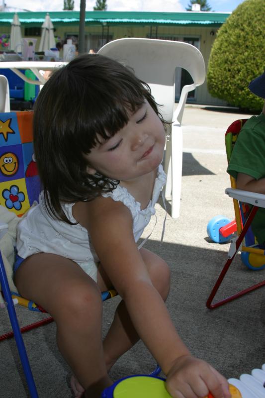 Natalie on keyboards
