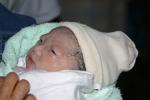 Tyler Taiki Murakami - August 15, 2005 12:30 am 8lb 2oz. 57 cm. What a big boy!