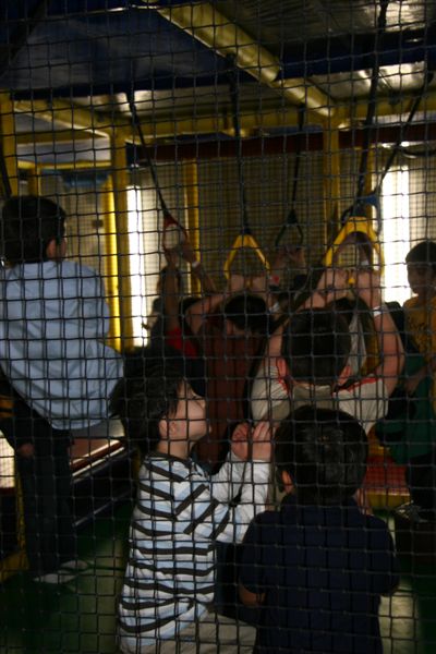 Boys with be boys - being violent in the cage