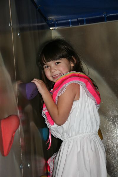 Our Mexican princess - ole!