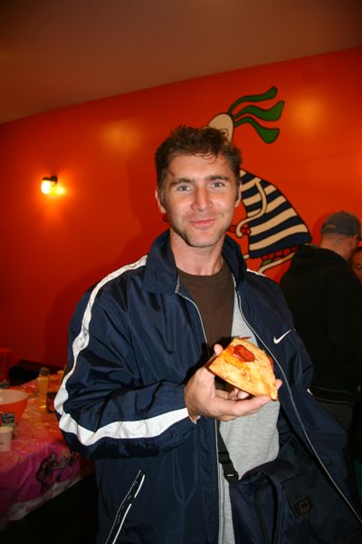 Lazslo wishes he were in Malaysia eating Durian, not pizza