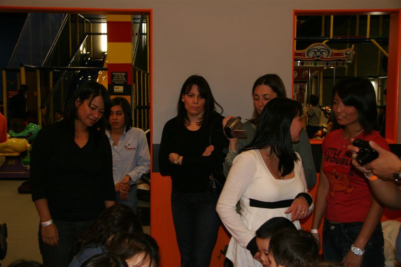 Christa - you look bored! or are you daydreaming about Hawaii in March?