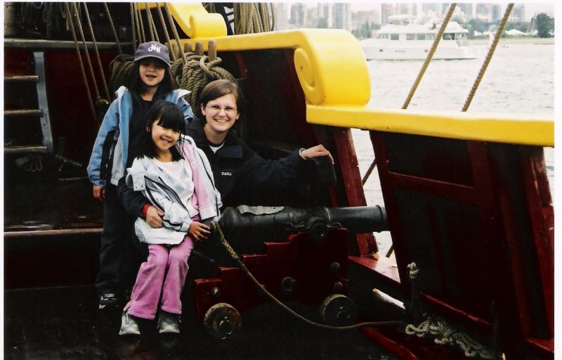 Sarah, Clare & Monica - Tall Ships Festival