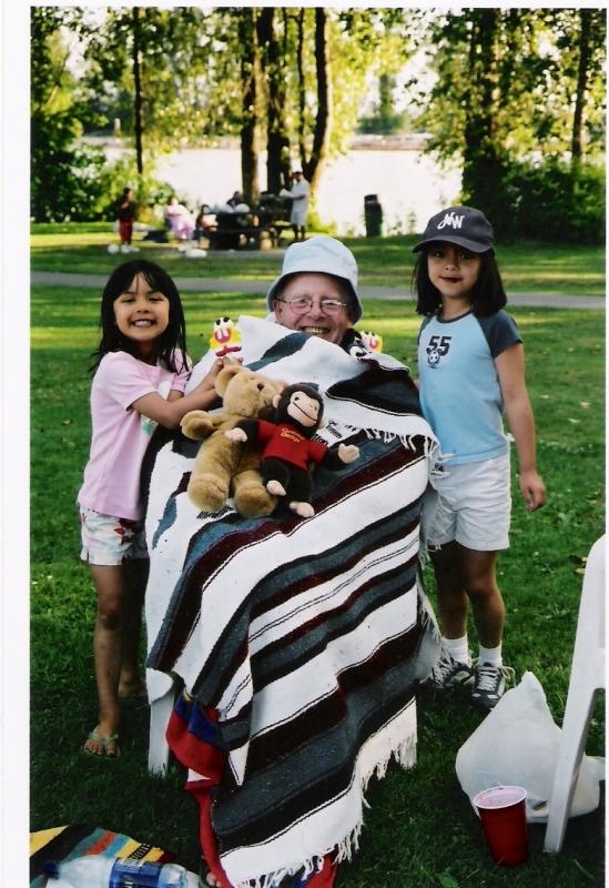 Clare, Uncle Michael & Sarah - Foreshore Park