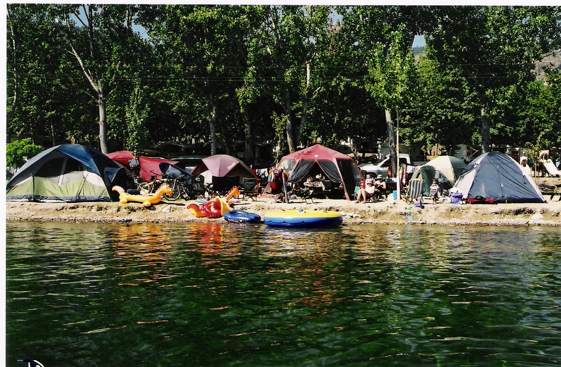 camp site skaha lake penticton
