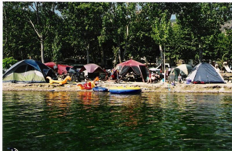 camp site skaha lake penticton